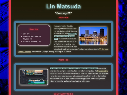 oldweb screenshot