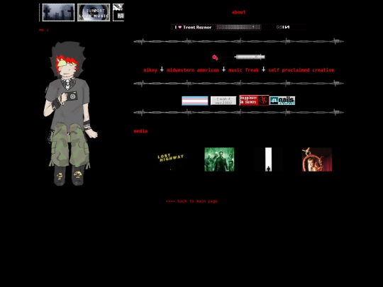 aboutme screenshot