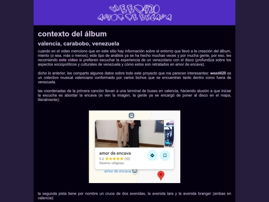 amordeencava/contexto screenshot