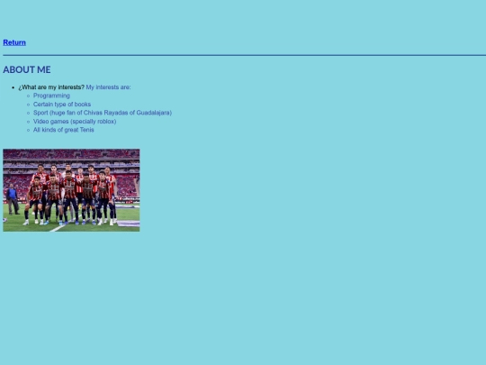 myinterests screenshot