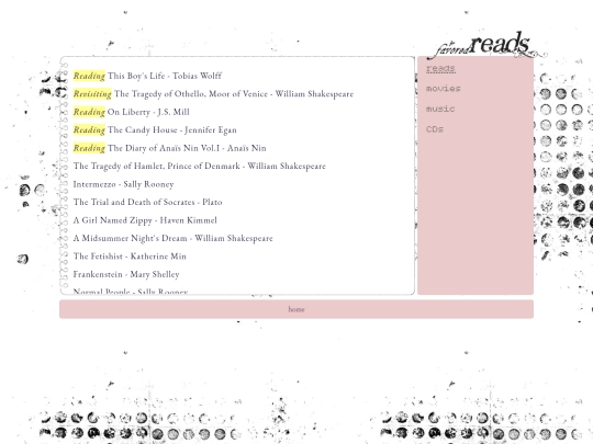 books screenshot