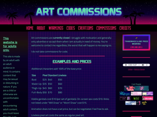 pages/comms screenshot