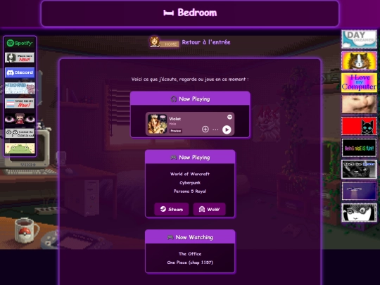 pages/chambre screenshot