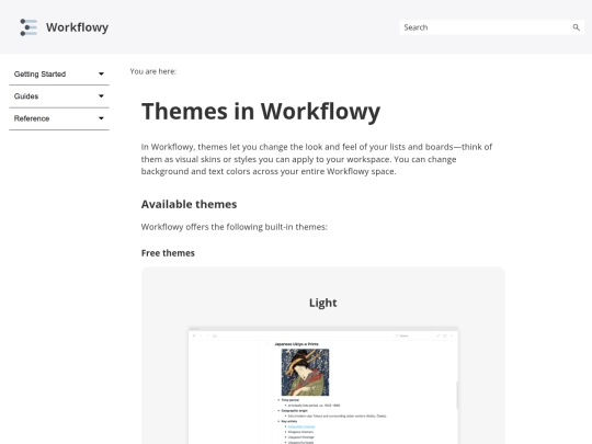 HTML5/Content/Reference/WorkflowyThemes screenshot