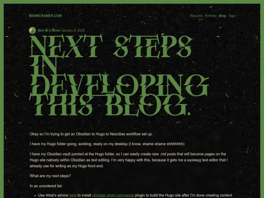 posts/blog-dev-steps screenshot