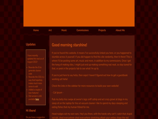 index screenshot