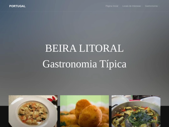 Beira_Litoral_Gastronomia screenshot