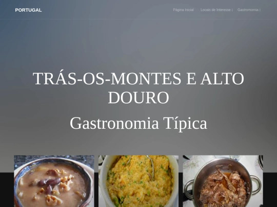 Tras_os_Montes_e_Alto_Douro_Gastronomia screenshot