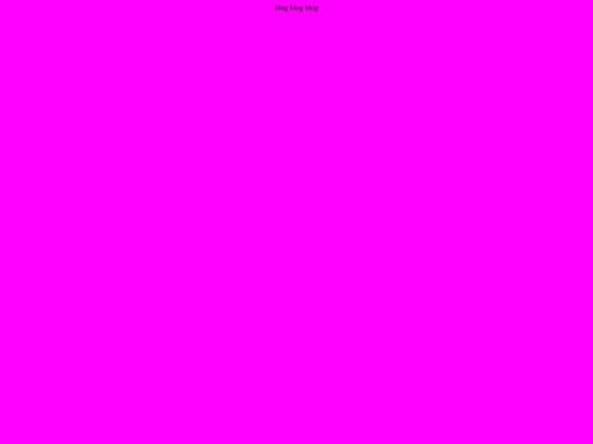 blog screenshot