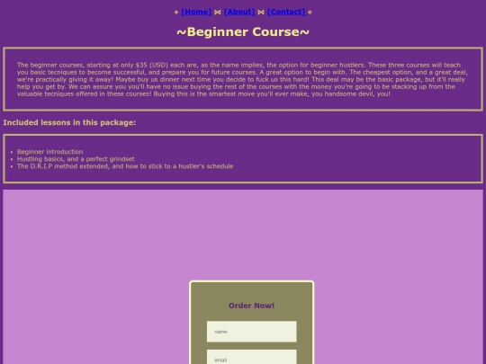 beginnercourse screenshot