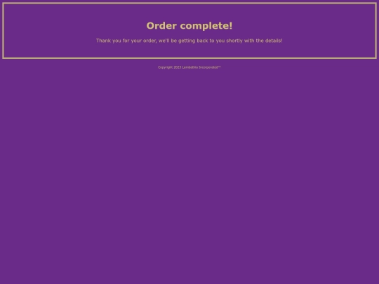 order1 screenshot
