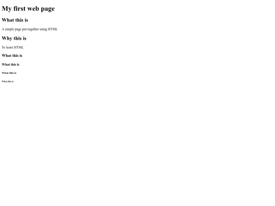 test screenshot
