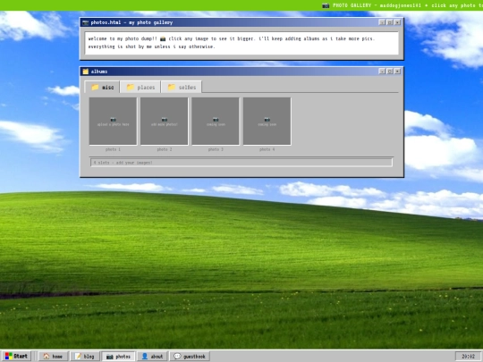 photos screenshot