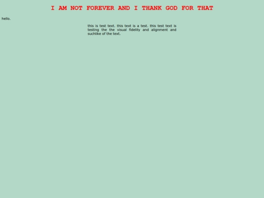 testing screenshot
