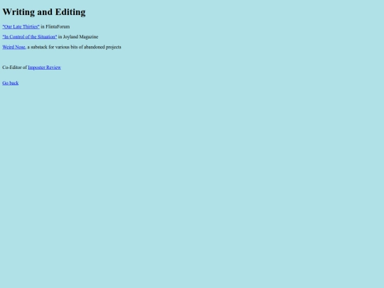 writing screenshot