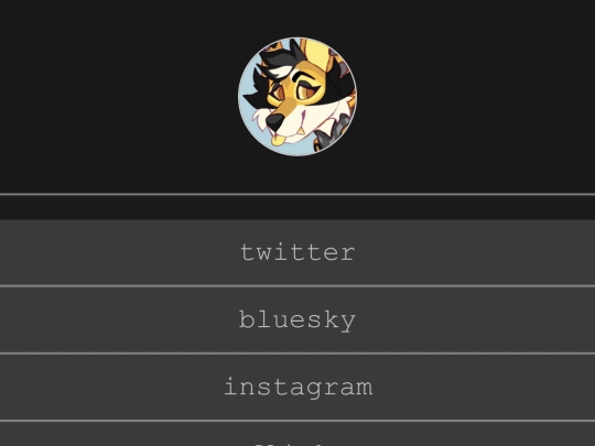 socials screenshot