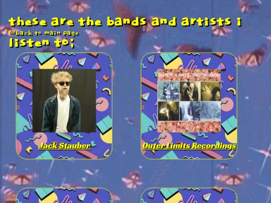 bands screenshot