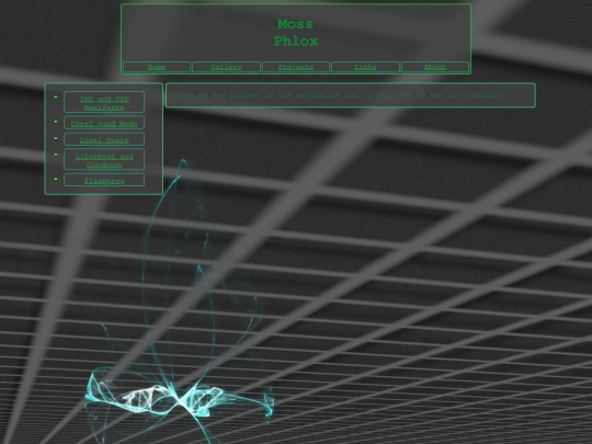 projects screenshot
