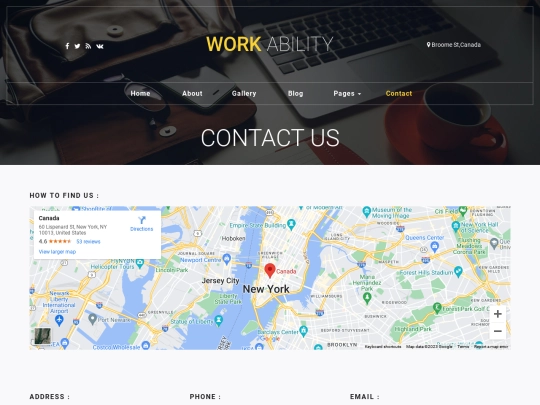 contact screenshot