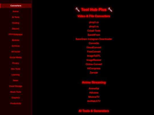 index screenshot