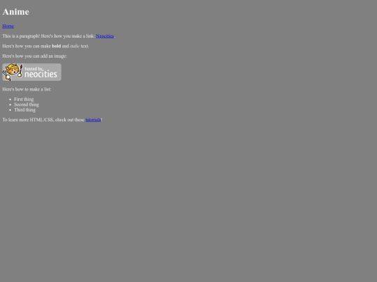 HTML/anime screenshot