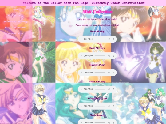 SailorMoonMidis screenshot