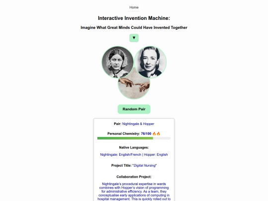 invention screenshot
