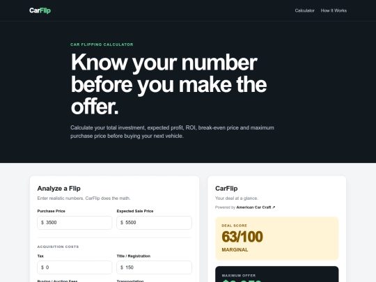 flipsheet screenshot