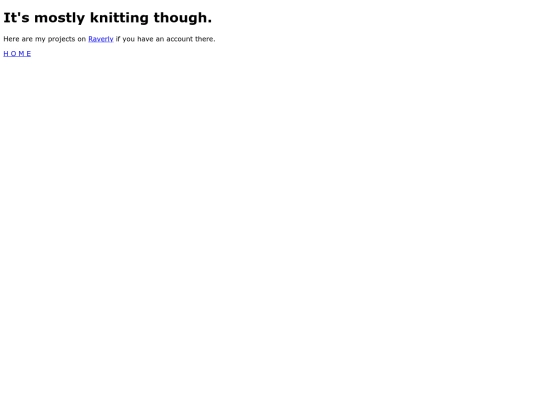 knittingProjects screenshot