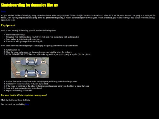 Hobbypage screenshot