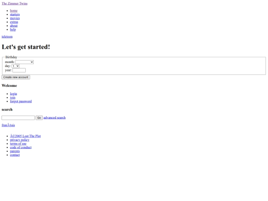 signup screenshot