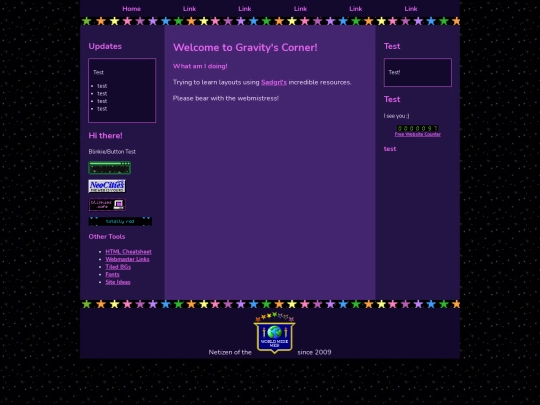 learningpage screenshot