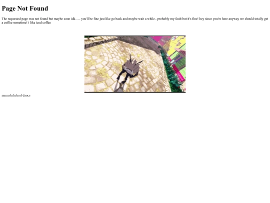 not_found screenshot