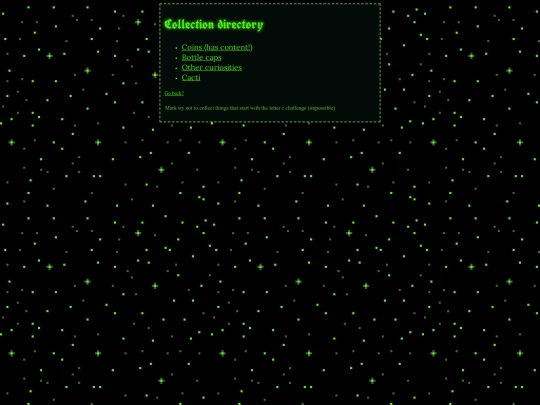 collections screenshot