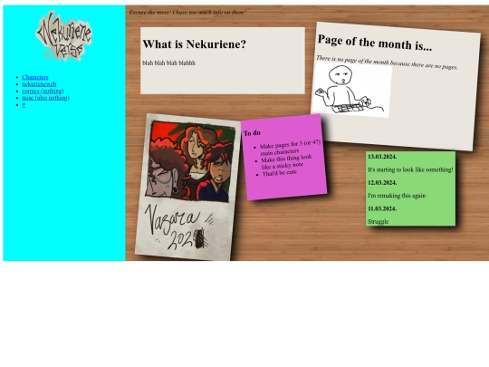 nekuriene/nekuriene_index screenshot
