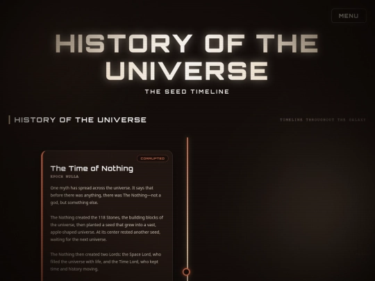 History screenshot