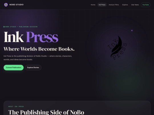 Ink press screenshot