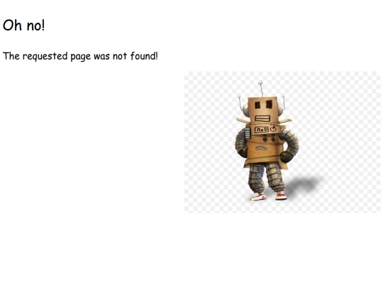 not_found screenshot