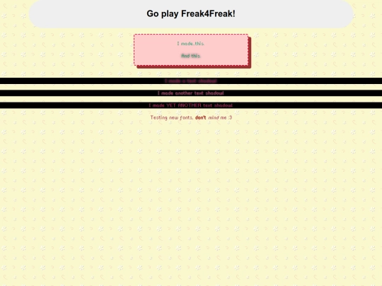 hiddenpage screenshot