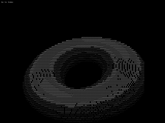 glitchingDonut screenshot