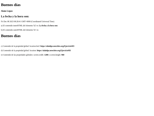 EjercicioM3 screenshot