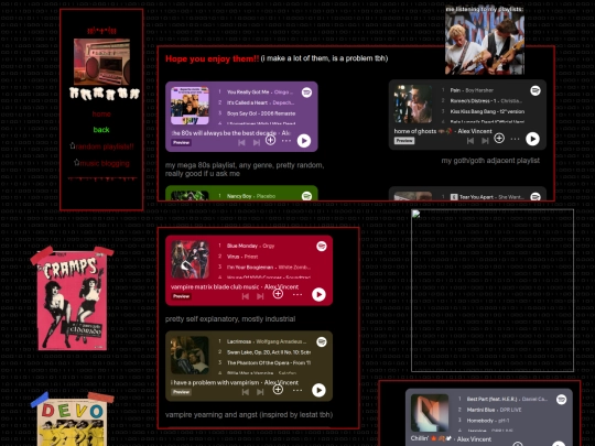 playlists screenshot