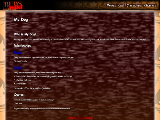characters/mydog screenshot