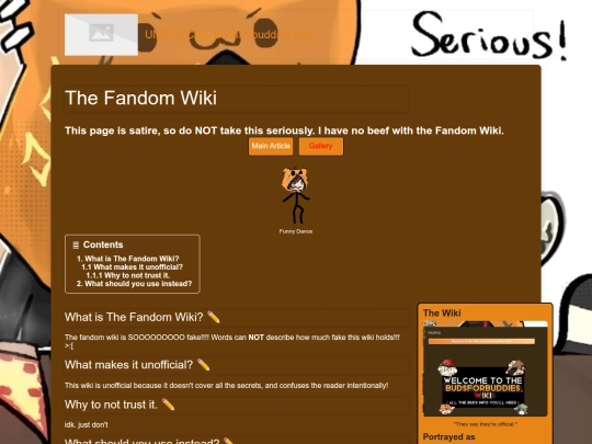 fake_wiki screenshot