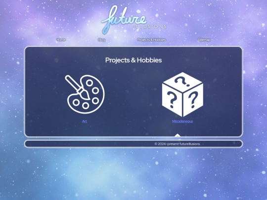 projects screenshot