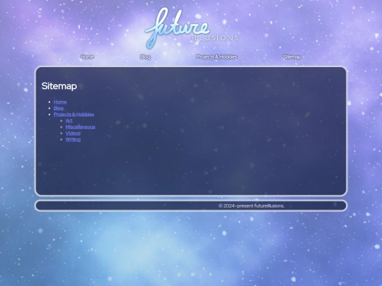 sitemap screenshot