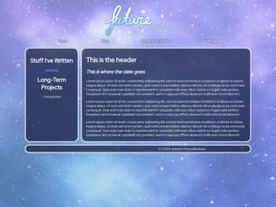writing screenshot