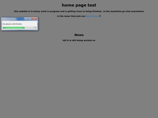 maintest/home screenshot