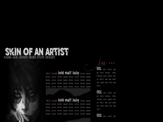 index screenshot