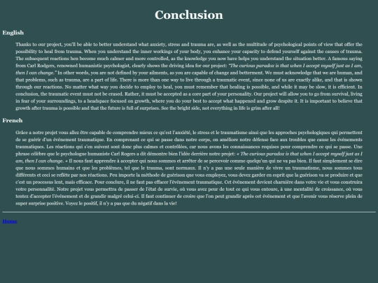 conclusion screenshot